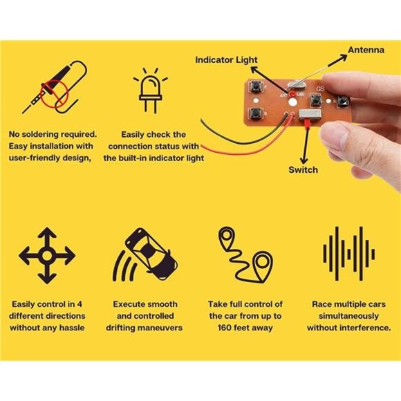 Pica Toys Wireless Remote Control Car Kit F1, Science Project Kit for Kids - Picture 5 of 6